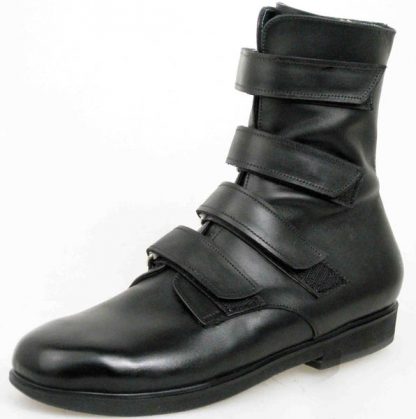 4 velcro strap ankle boots